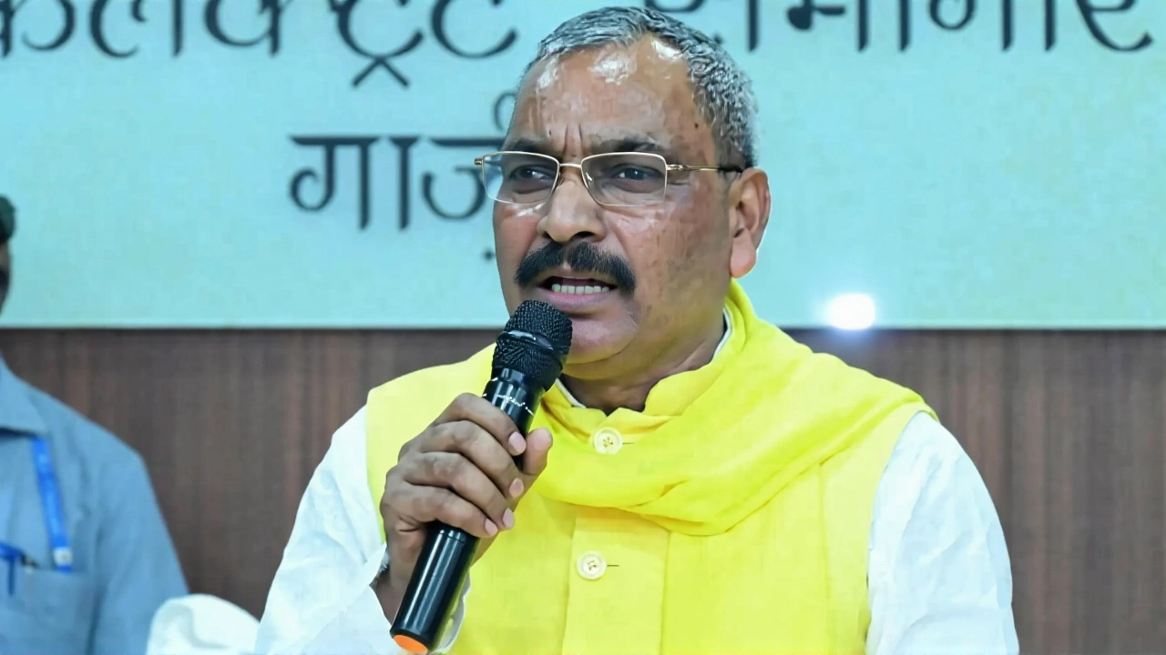 Rajbhar Denies Ansari Ticket, Attacks SP on Family Politics