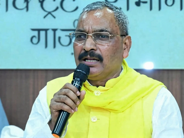 Rajbhar Denies Ansari Ticket, Attacks SP on Family Politics